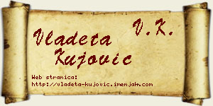 Vladeta Kujović vizit kartica